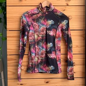 100% Merino Wool Mid-Layer 1/4 Zip Top